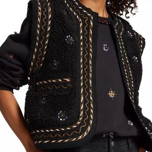SEA NEW YORK Maja Embroidered Vest (NWT)